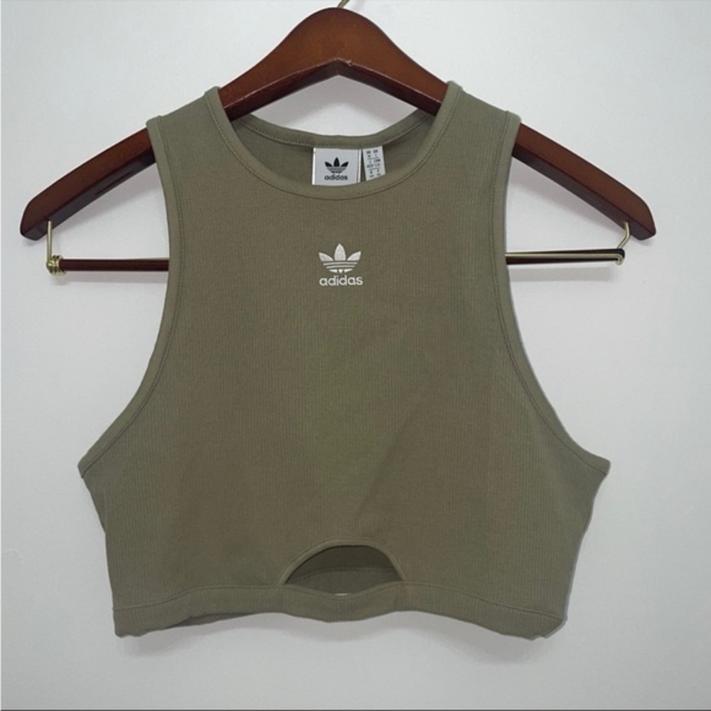 ADIDAS Essential Ribbed Tank Top - Picture 3 of 9